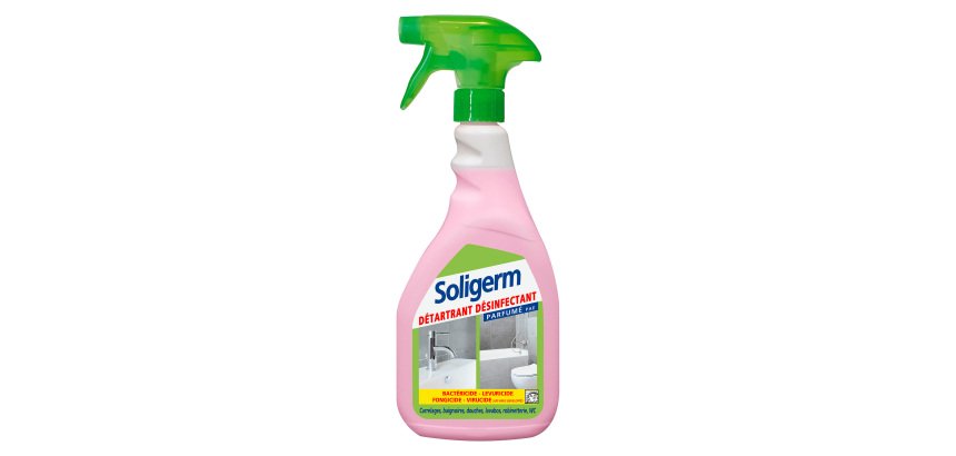 Désinfectant sanitaires Soligerm - Spray de 750 ml