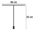 Lampe de bureau à poser avec Led intégrée Strata - Unilux - 11 W