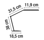 Lamapra de sobremesa Led Viva - Aluminor - 10 W