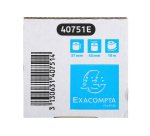 Bobines terminaux bancaires Exacompta 40751E - l 57 mm x L 18 m, Ø 40 mm - 1 pli(s) - paquet de 20