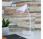 Lampe de bureau led Unilux Ukky, blanc