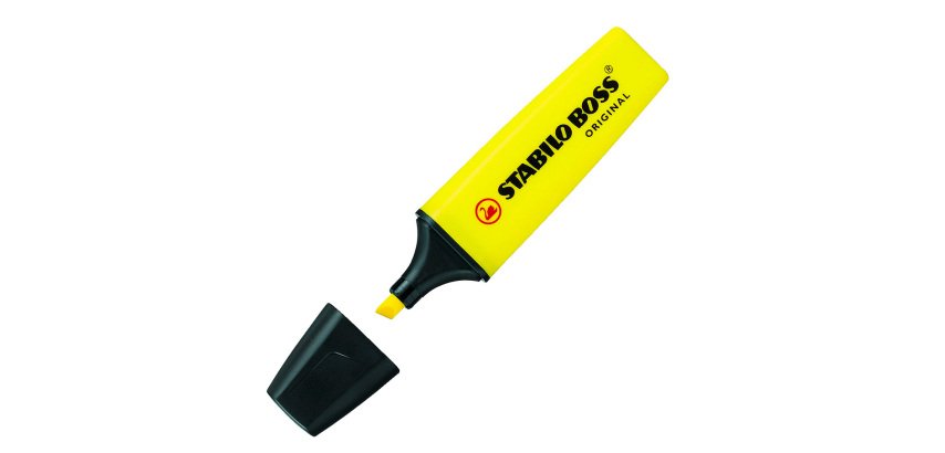 Stabilo Boss highlighter