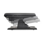 Repose-pieds Unilux Nymphéa, noir