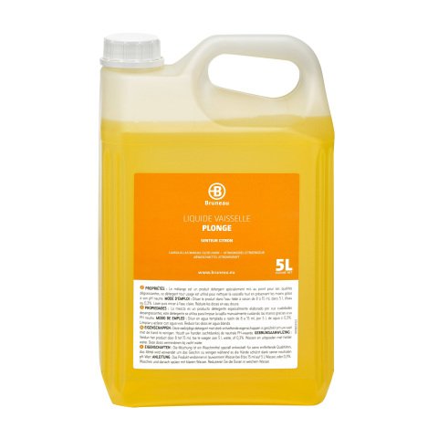 Lavavajillas manual Bruneau olor limón - garrafa de 5L
