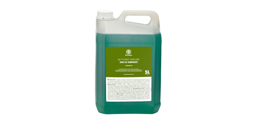 Nettoyant sols et surfaces Bruneau pin - Bidon de 5 L