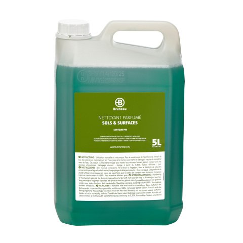 Detergente suelo y superficie Bruneau olor pino - garrafa de 5L