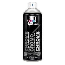 Bombe peinture - effet chromé - 520 mL - argent Z169