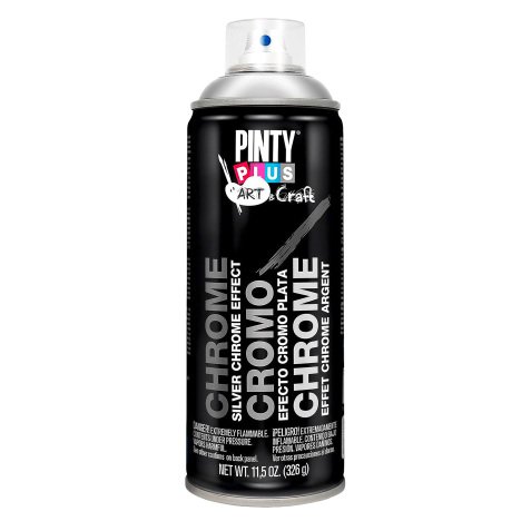 Bombe peinture - effet chromé - 520 mL - argent Z169