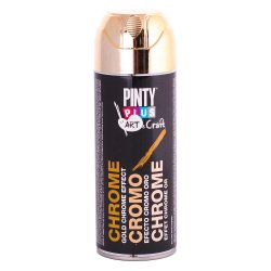 Bombe peinture - effet chromé - 520 mL - or C151