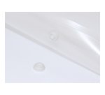 Pochette de rangement à bouton pression Rapesco A3 transparentes - Lot de 10