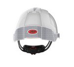Casque de protection JSP EVOlite visière standard avec porte-badges