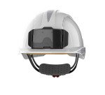 Casque de protection JSP EVOlite visière standard avec porte-badges