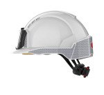 Casque de protection JSP EVOlite visière standard avec porte-badges