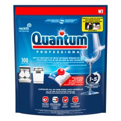 <table><tr><td>Dishwasher Capsules Quantum Professional - Pack of 100</td></tr></table>