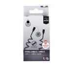 T'nb Câble USB-C vers USB-C torsadé 1 M