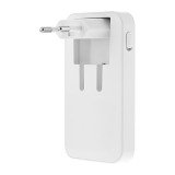 Chargeur secteur 65W Gan 3 x USB prise pliable Power T'nb