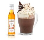 Sirops Monin Coffret collection pour Chocolats chauds et boissons gourmandes- 5 x 5 cl