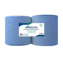 Rouleaux d'essuie-mains Argos double épaisseur bleu 195 m - Colis de 6
