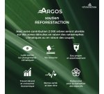 Rouleaux d'essuie-mains Argos double épaisseur bleu 195 m - Colis de 6