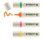 Surligneur Ecoline Edding E 24 - Pochette de 4