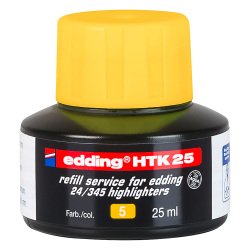 Refill for Ecoline Edding HTK 25 yellow highlighter