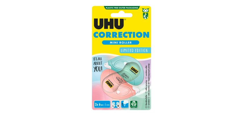 Dry Uhu Pastel correction roller - 5 mm width - 6 m length