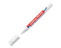 Marqueur permanent industrie Edding E 8046 pointe ogive 1,5 à 3 mm blanc