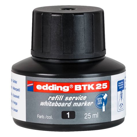 Recharge pour marqueur effaçable Edding BTK 25 noir