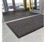 Entry rug Cosmo 60 x 90 cm gray/beige