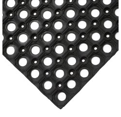 Tapis caillebotis en caoutchouc Eazy Scrub Miltex 60 x 40 cm