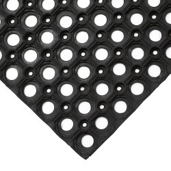 Tapis caillebotis en caoutchouc Eazy Scrub Miltex 60 x 40 cm