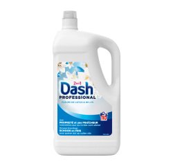 Liquid laundry detergent Dash professional 2 in 1 lotus flower & lily - 110 washes - 4.95 L canister
