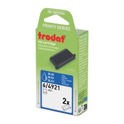 Cassette d'encrage Printy 6/4921 Trodat - Lot de 2
