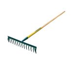 Râteau Duopro Leborgne 14 dents courbes, manche bois