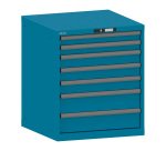 Armoire à tiroirs Lista 36 x 36E  H 85 x L 71,7 x P 72,5 cm 7 tiroirs Key Lock