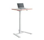 Scrivania compatta pieghevole elevabile Sit-Stand Leitz Ergo colore bianco