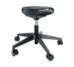 Sgabello Leitz Ergo con rotelle e sedile comfort