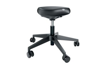 Sgabello Leitz Ergo con rotelle e sedile comfort