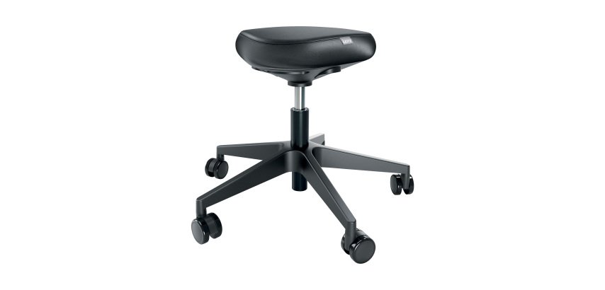 Sgabello Leitz Ergo con rotelle e sedile comfort