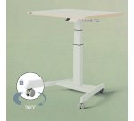 Ruote per Scrivania Compatta Elettrica Leitz Ergo 4 pezzi