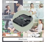 Tappetino antifatica Leitz Ergo Active grigio scuro l 60,5 x p 68,1 x h 6 cm