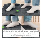 Tappetino antifatica Leitz Ergo Active grigio scuro l 60,5 x p 68,1 x h 6 cm