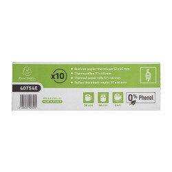 Bobines terminaux bancaires Exacompta 40754E - l 57 mm x L 24 m, Ø 46 mm - 1 pli(s) - paquet de 1