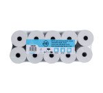 Bobines caisses Exacompta 43804E - l 80 mm x L 44 m, Ø 56 mm - 1 pli(s) - paquet de 10