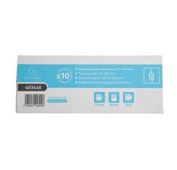 Bobines Terminaux bancaires Exacompta 40344E - l 57 mm x L 28 m, Ø 50 mm - 1 pli(s) - paquet de 20