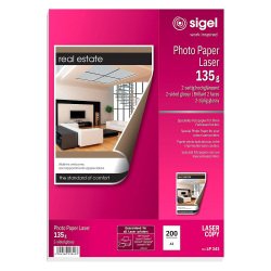 Papier photo, A3, 135 g/m2, glossy recto-verso