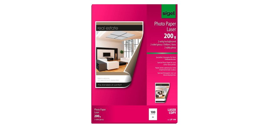 Papier photo, A4, 200 g/m2, glossy recto-verso