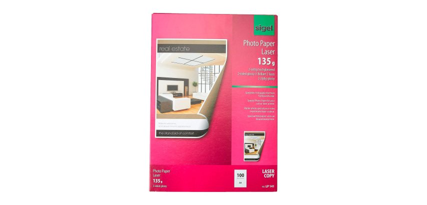Papier photo, A4, 135 g/m2, glossy recto-verso