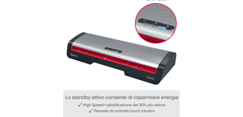 Plastificatrice GBC 250HS Office A3