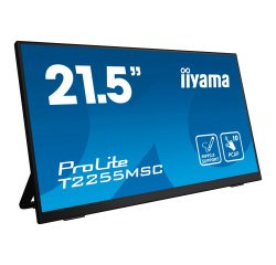 iiyama ProLite T2255MSC-B1 écran tactile plat de PC 54,6 cm (21,5") 1920 x 1080 pixels Full HD LCD Noir
